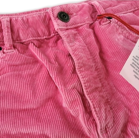 New BDG Urban Outfitters Corduroy Shorts Hot Pink Shorts Size 32 Bubblegum Pink - Picture 6 of 10